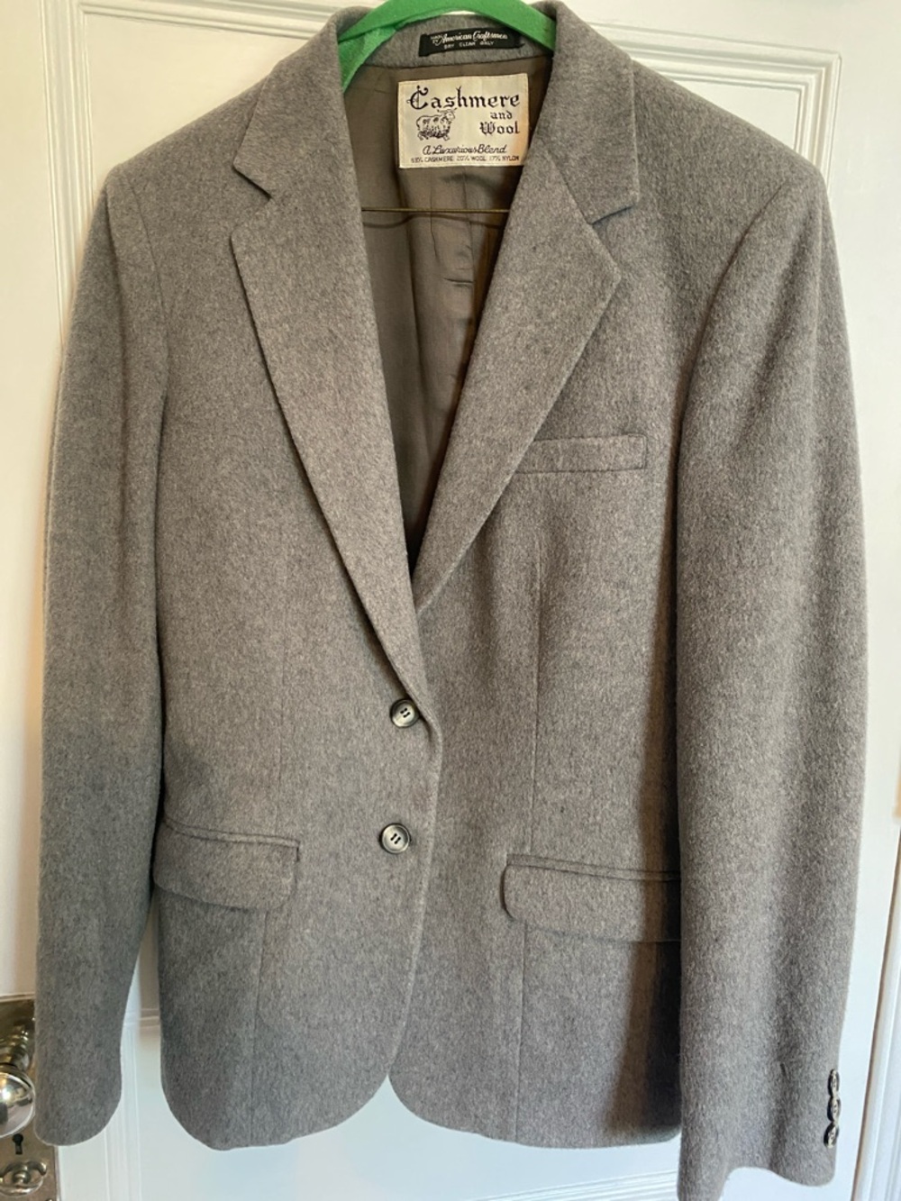 Gray Women's Blazer - Classic Tailored Suit Jacket